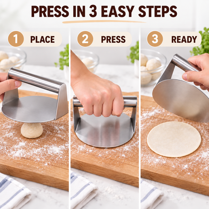 RotiMaster™-Stainless Steel Roti Dough Press