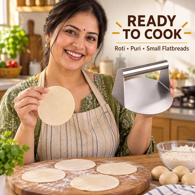 RotiMaster™-Stainless Steel Roti Dough Press